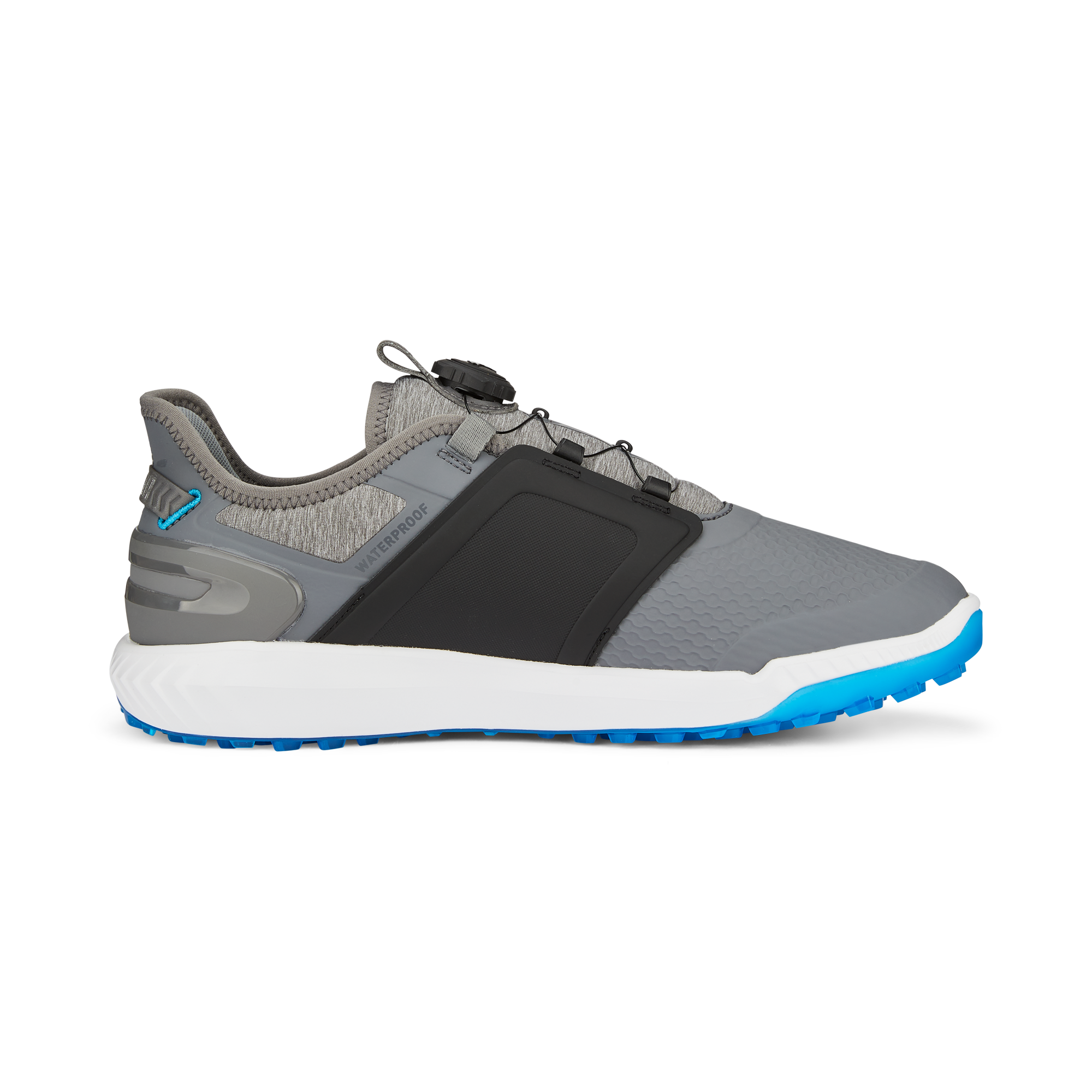 Men's Ignite Elevate Disc Spikeless Golf Shoe - Grey/Black