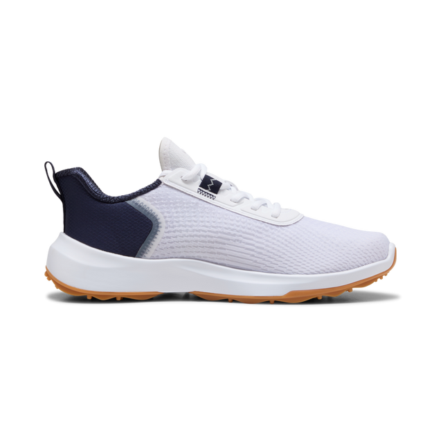 Men's Fusion Crush Sport Spikeless Golf Shoe - White/Navy | PUMA