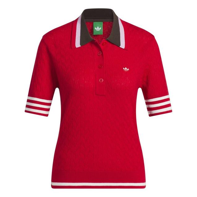 Women's Originals Knit Short Sleeve Polo | ADIDAS | Shirts & Polos