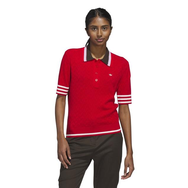 トップス i SHII Clubman Polo Women's Originals Knit Short Sleeve Polo | ADIDAS | Shirts & Polos