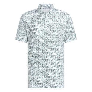 Men's Ultimate365 Micro Argyle Short Sleeve Polo ADIDAS