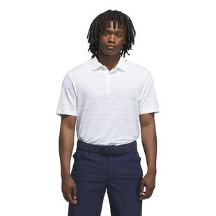 Men's Ultimate365 Mesh Glimmer Print Short Sleeve Polo ADIDAS