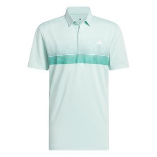 Polo &agrave; imprim&eacute; int&eacute;gral Performance pour hommes ADIDAS