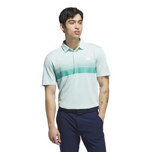 Polo &agrave; imprim&eacute; int&eacute;gral Performance pour hommes ADIDAS