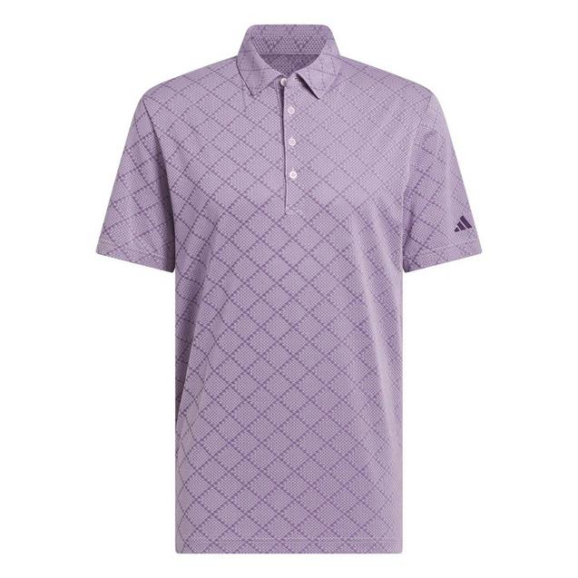 イズディスユアトト Men's Ultimate365 Jacquard Short Sleeve Polo | ADIDAS | Shirts