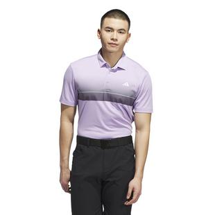 Polo &agrave; imprim&eacute; int&eacute;gral Performance pour hommes ADIDAS