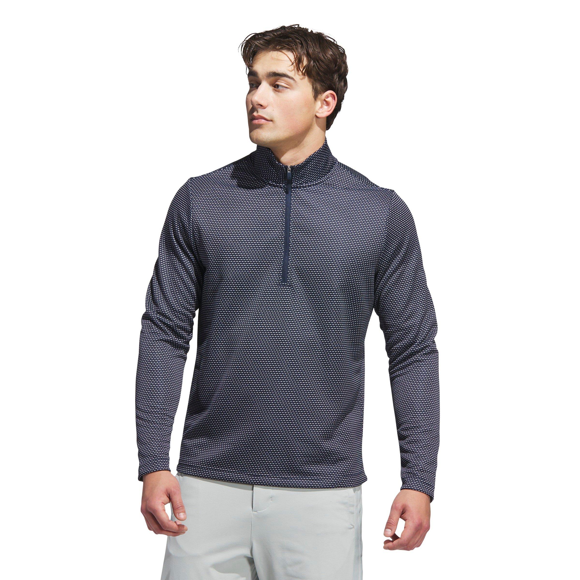 Men's Performance Printed 1/4 Zip Sweater