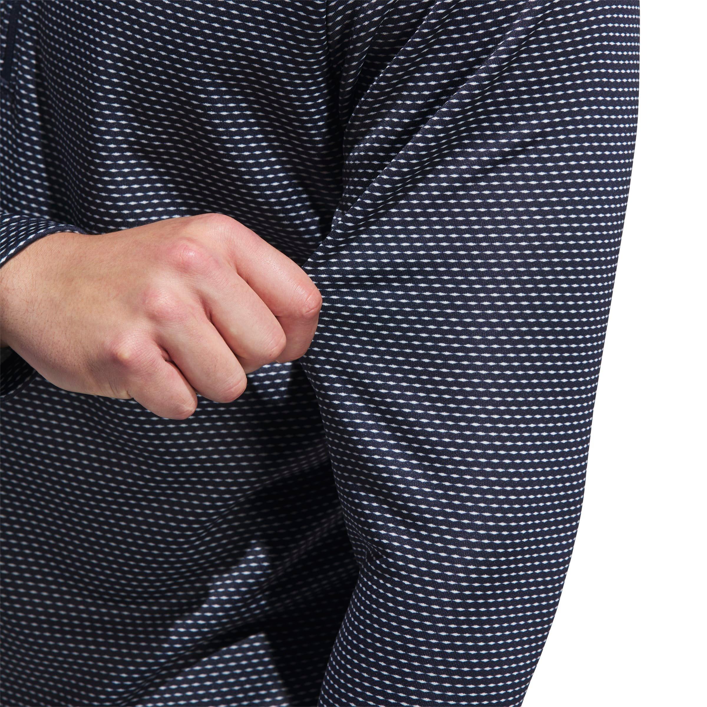 Men's Performance Printed 1/4 Zip Sweater