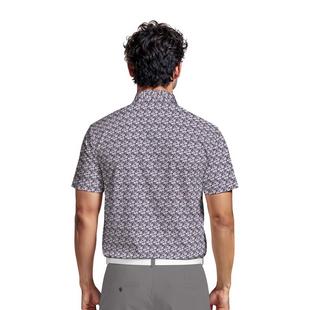 Men's All Over Novelty Geo Short Sleeve Polo PGA TOUR
