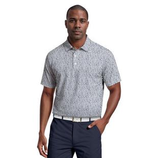Men's All Over Micro Floral Short Sleeve Polo PGA TOUR
