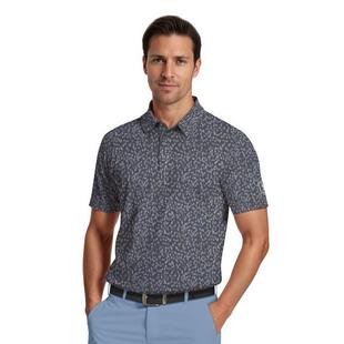 Men's All Over Golf Confetti Short Sleeve Polo PGA TOUR
