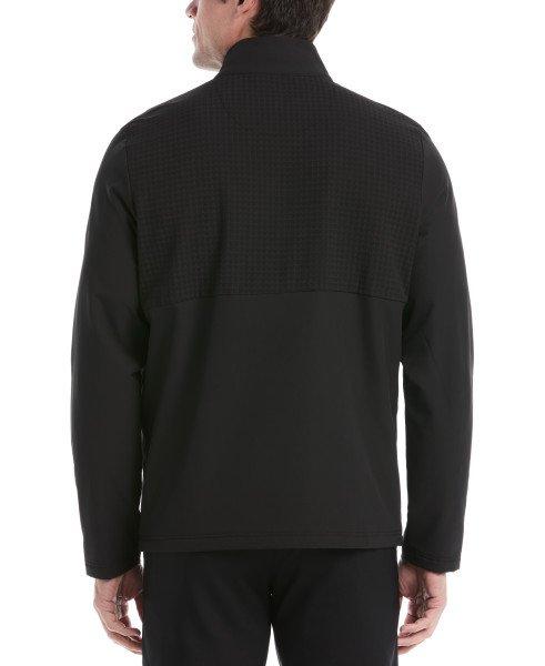 Men's Heavyweight Mixed Textured 1/4 Zip Sweater