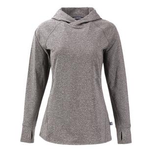 Women's Adapt Knit Heather Hooded Pullover CUTTER & BUCK