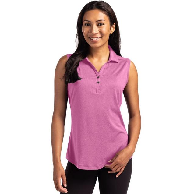 Women's Forge Eco Stretch Sleeveless Polo CUTTER & BUCK