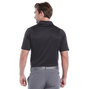 Men's Chev Twill Jacquard Short Sleeve Polo CALLAWAY