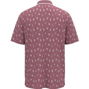 Men's Geo Cocktail Print Short Sleeve Polo CALLAWAY