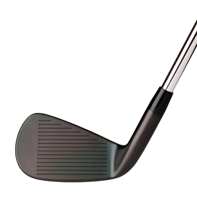 Limited Edition - CB24 4-PW Black Rainbow Iron Set with Steel