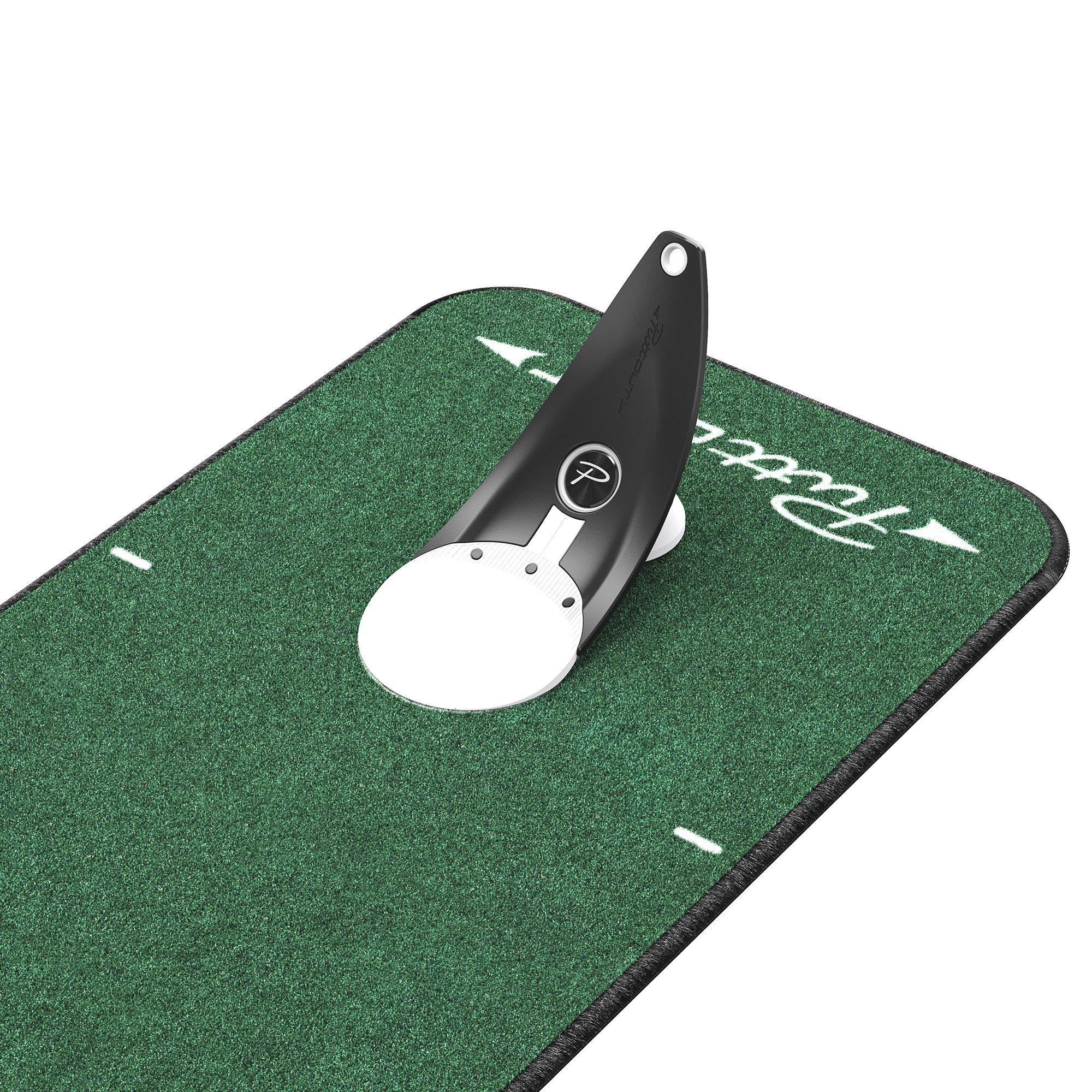 10FT Putting Mat with Pressure Putt Trainer