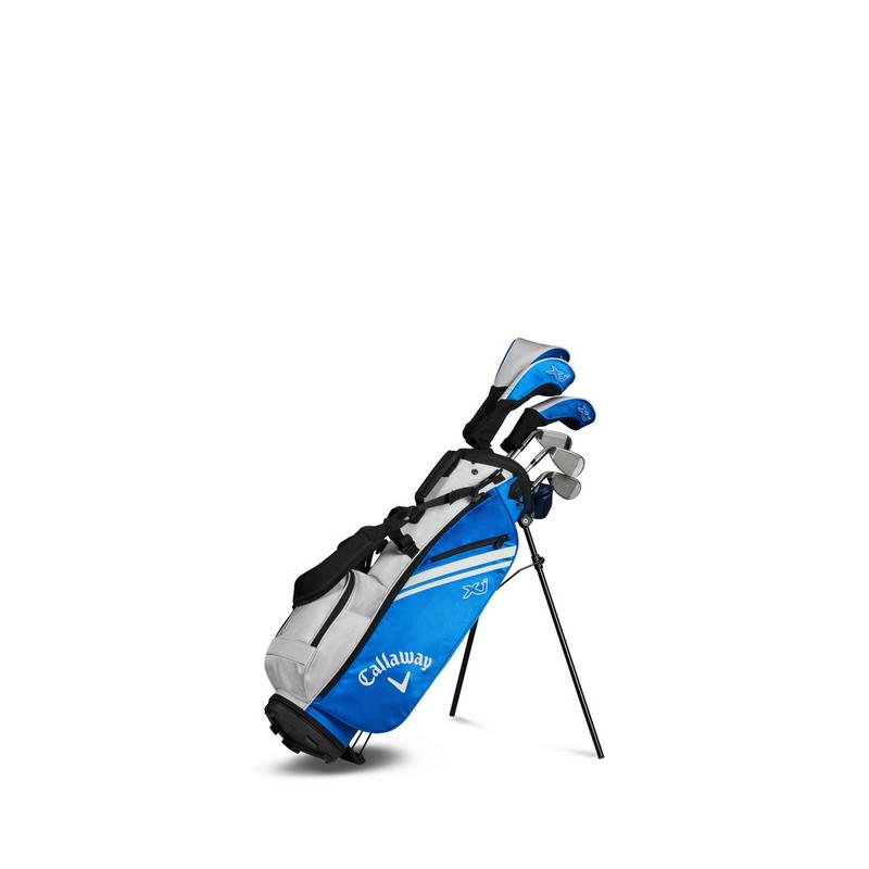XJ Level 3 8-Piece Junior Full Set with Blue Stand Bag (54-61)