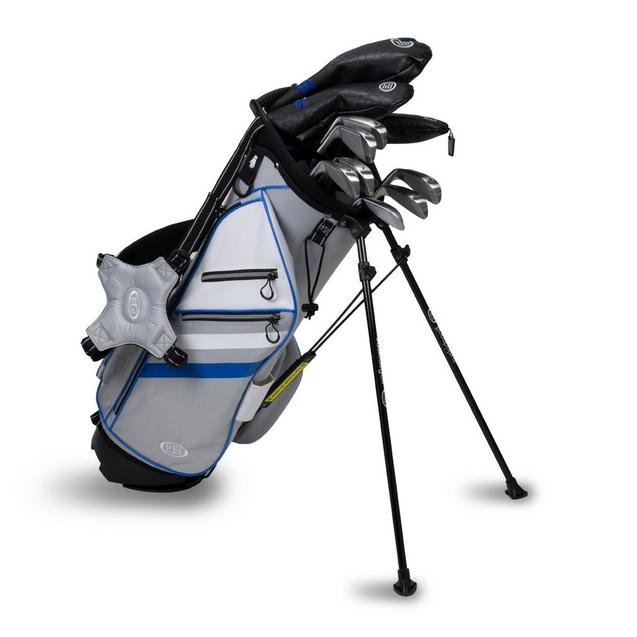 TS5 Junior 51 Inch 10-Piece Sliver Bag Package Set with Graphite Shafts US KIDS