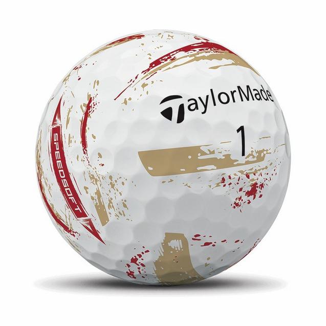 SpeedSoft Golf Balls - NFL Ink | TAYLORMADE | Golf Balls