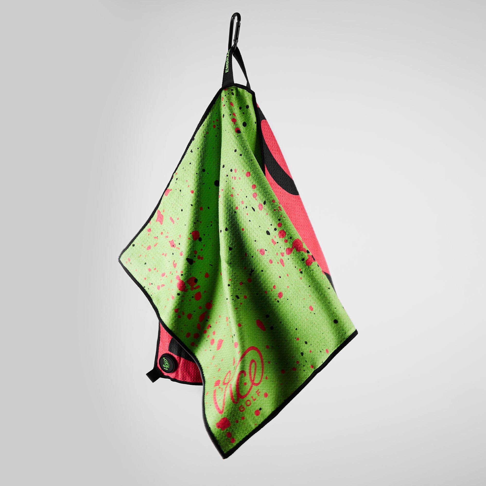 Neon Drip Magnetic Towel