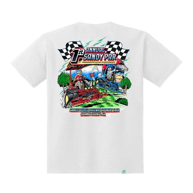 Men's Greenskeeper Races T-Shirt SANDY PAR