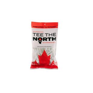 T&eacute;s 3 1/4 po - Paquet de 50 TEE THE NORTH