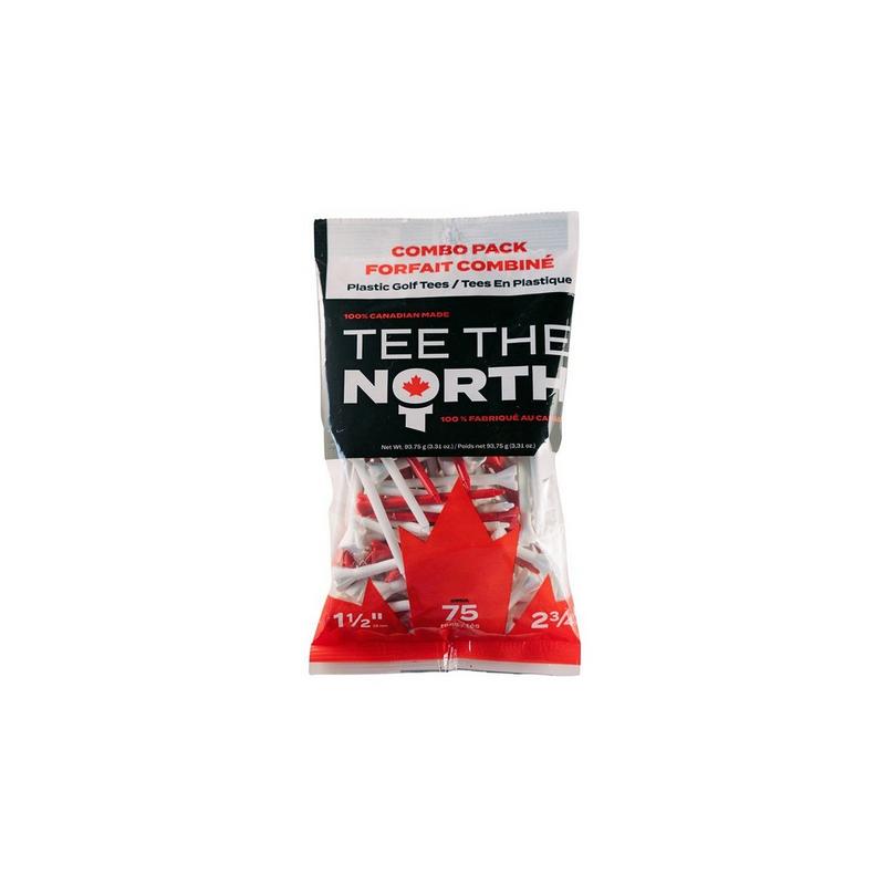 Combo Pack 1 1/2 Inch & 2 3/4 Inch Tees - 75 Pack