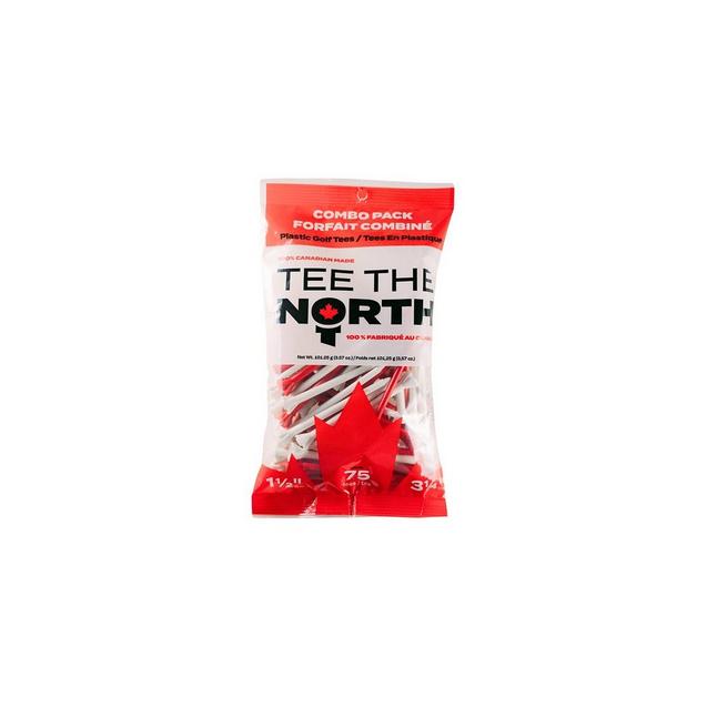 Ensemble Combo de tés 1 1/2 po et 3 1/4 po - Paquet de 75 TEE THE NORTH