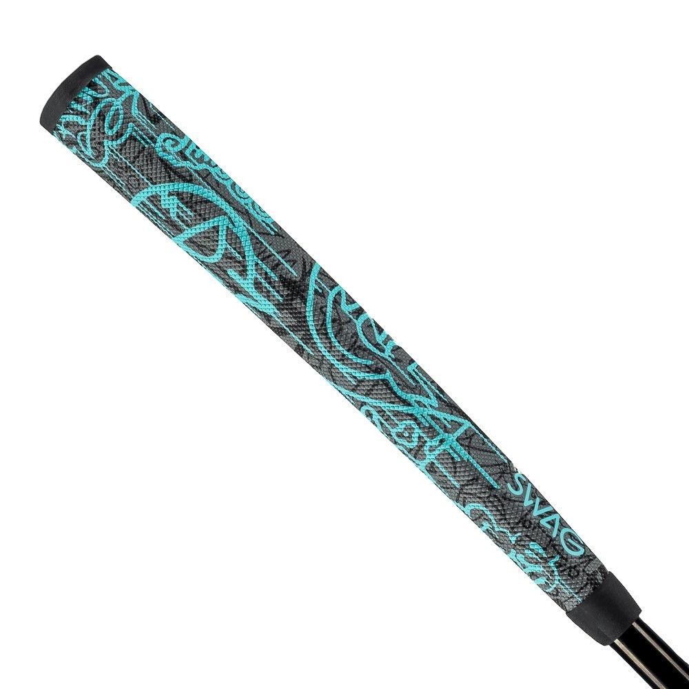 Fully Tagged Blue Putter Grip