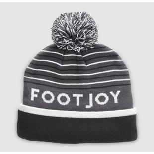 Men's Striped Pom Pom Bobble Beanie FOOTJOY
