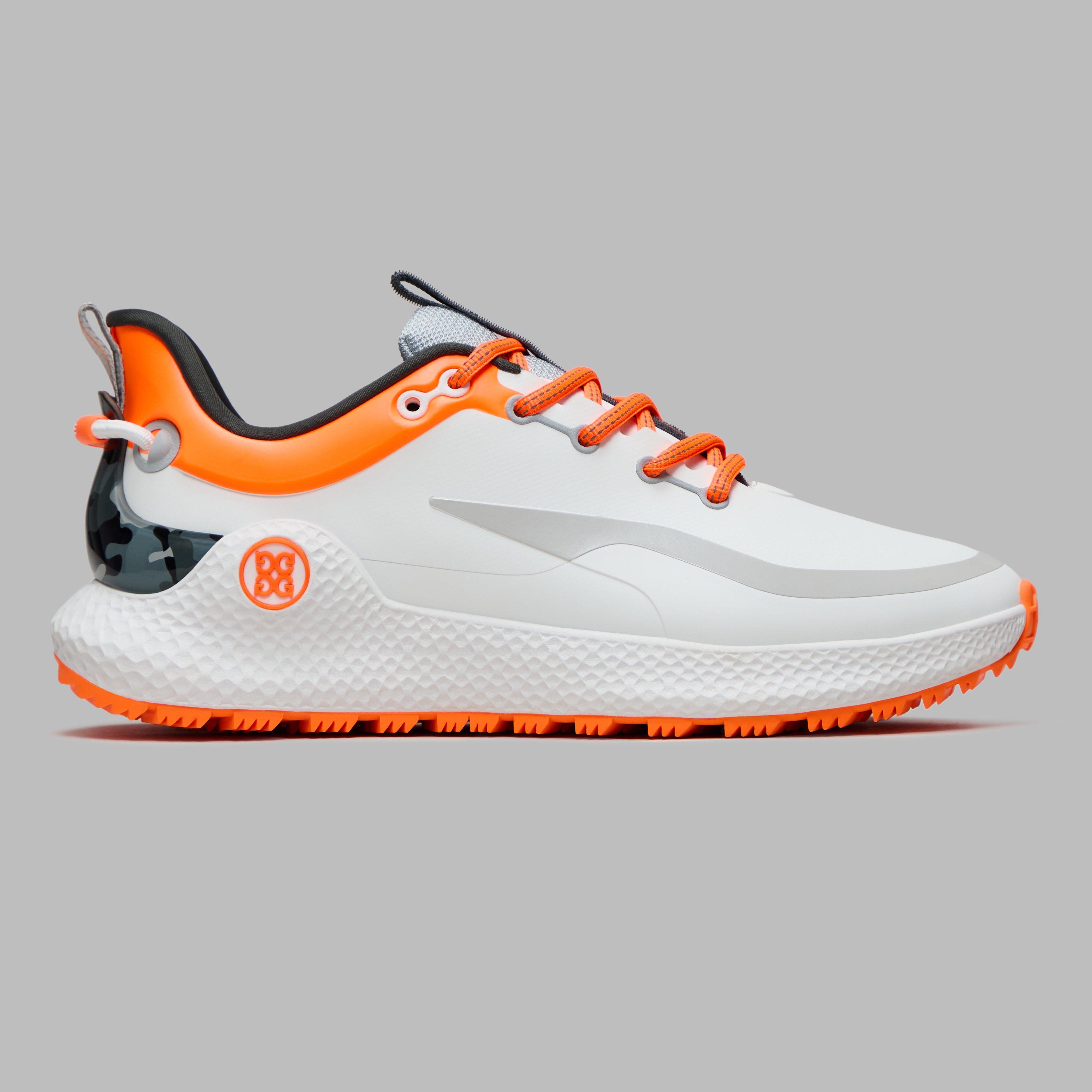 Men's MG4+ O2 Spikeless Golf Shoe - White/Orange