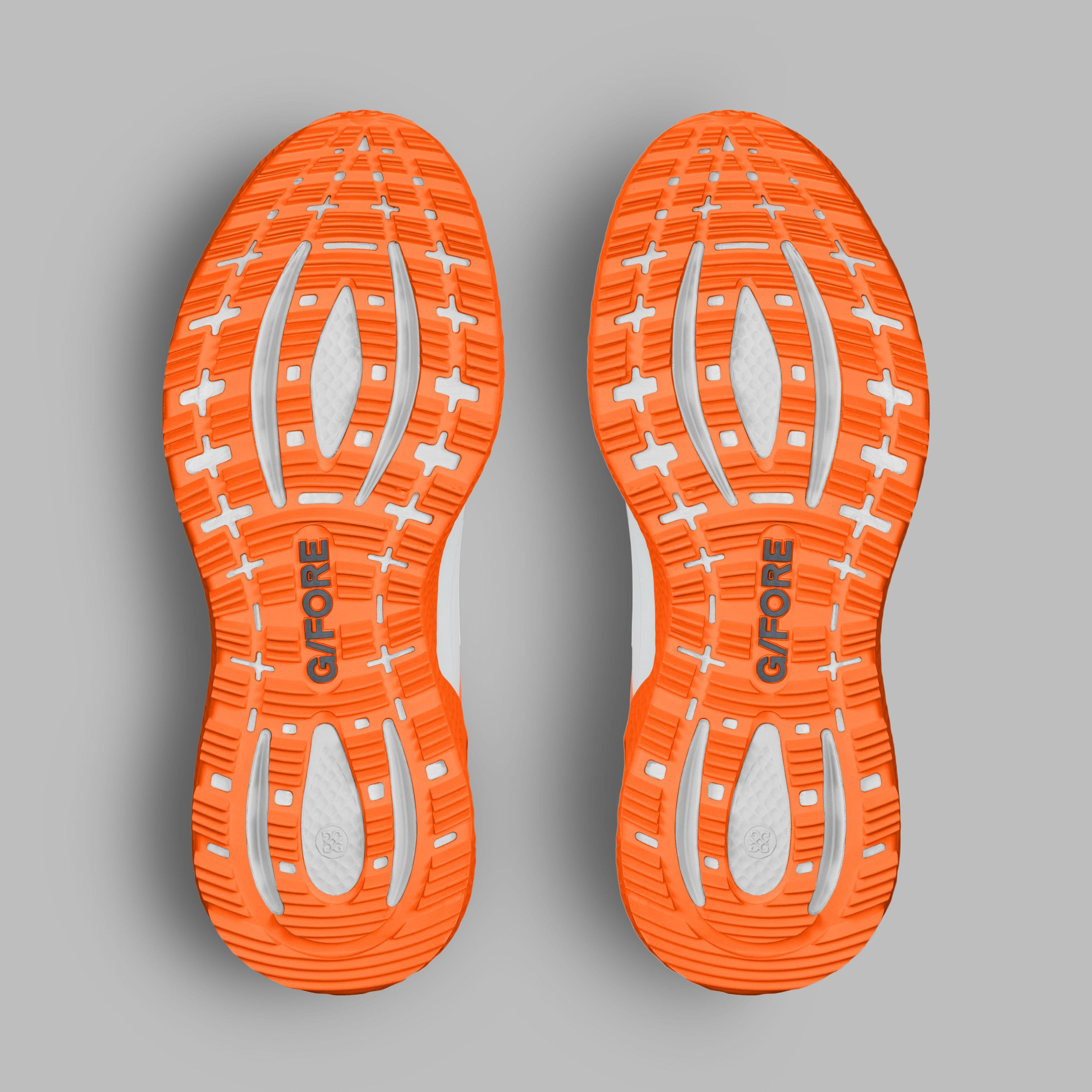 Men's MG4+ O2 Spikeless Golf Shoe - White/Orange