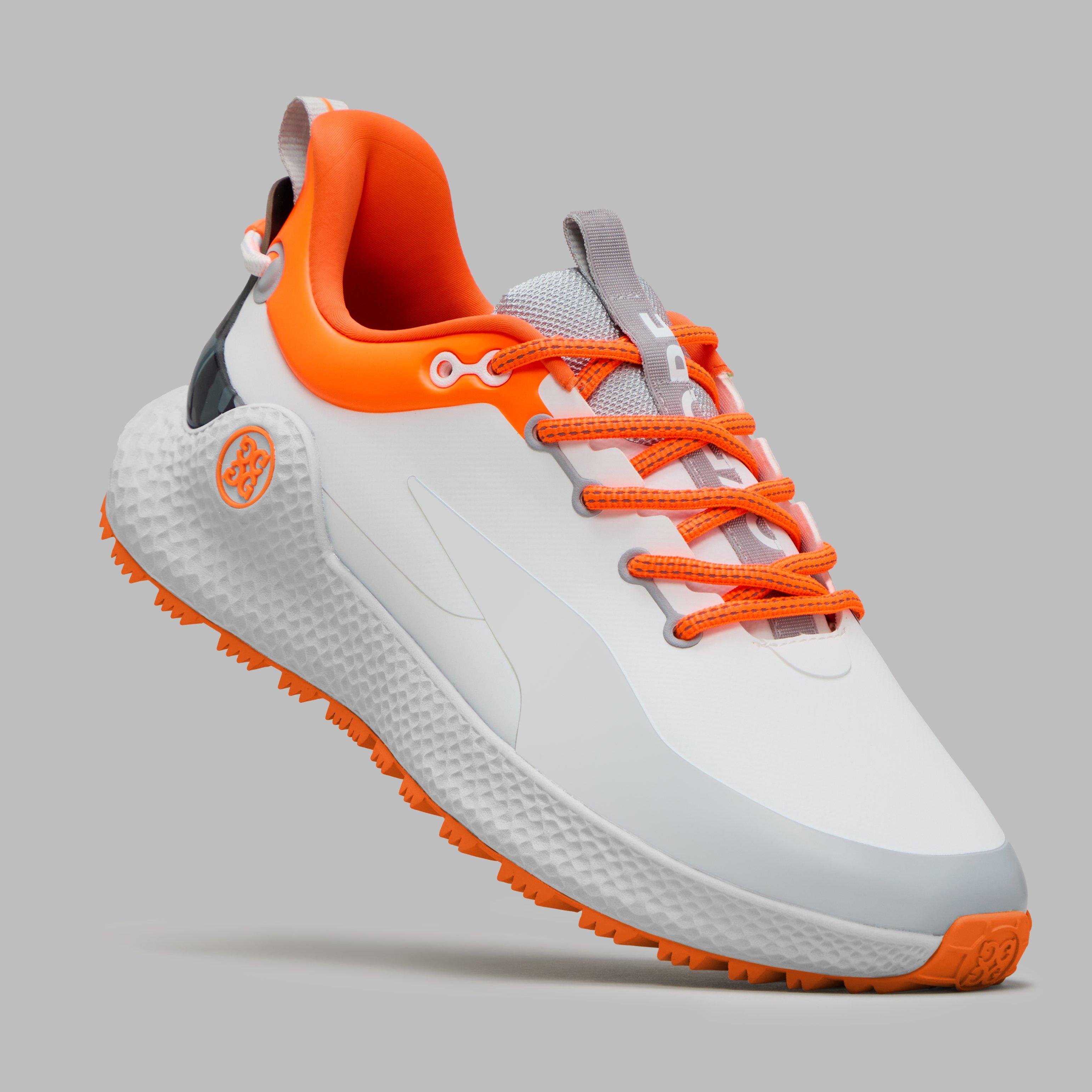 Men's MG4+ O2 Spikeless Golf Shoe - White/Orange