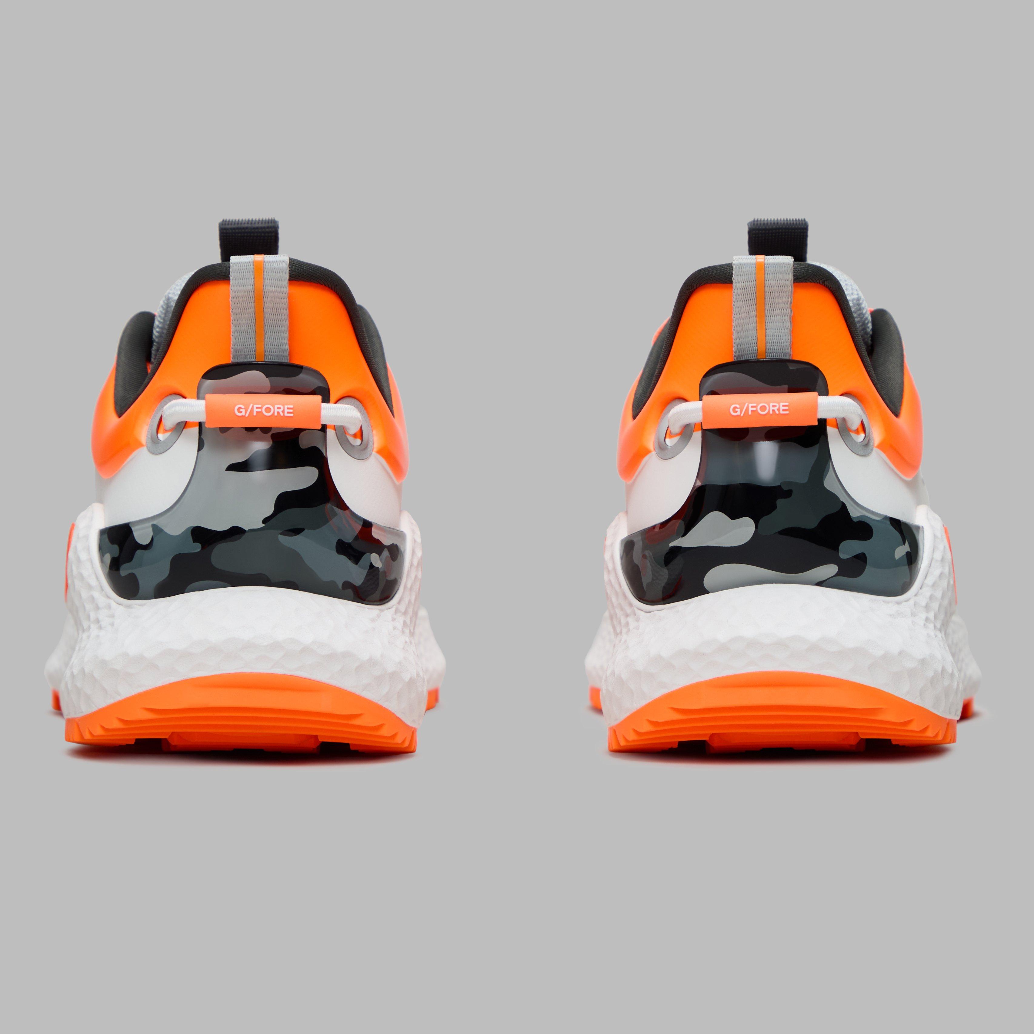 Men's MG4+ O2 Spikeless Golf Shoe - White/Orange