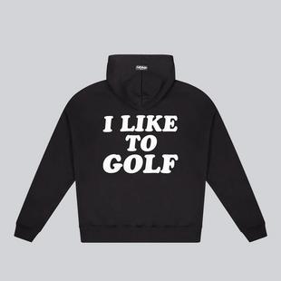 Men's I Like to Golf Hoodie FULL WEDGE