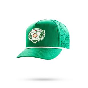 Men's Pimento Crest Perforated Rope Cap - Green PINS & ACES