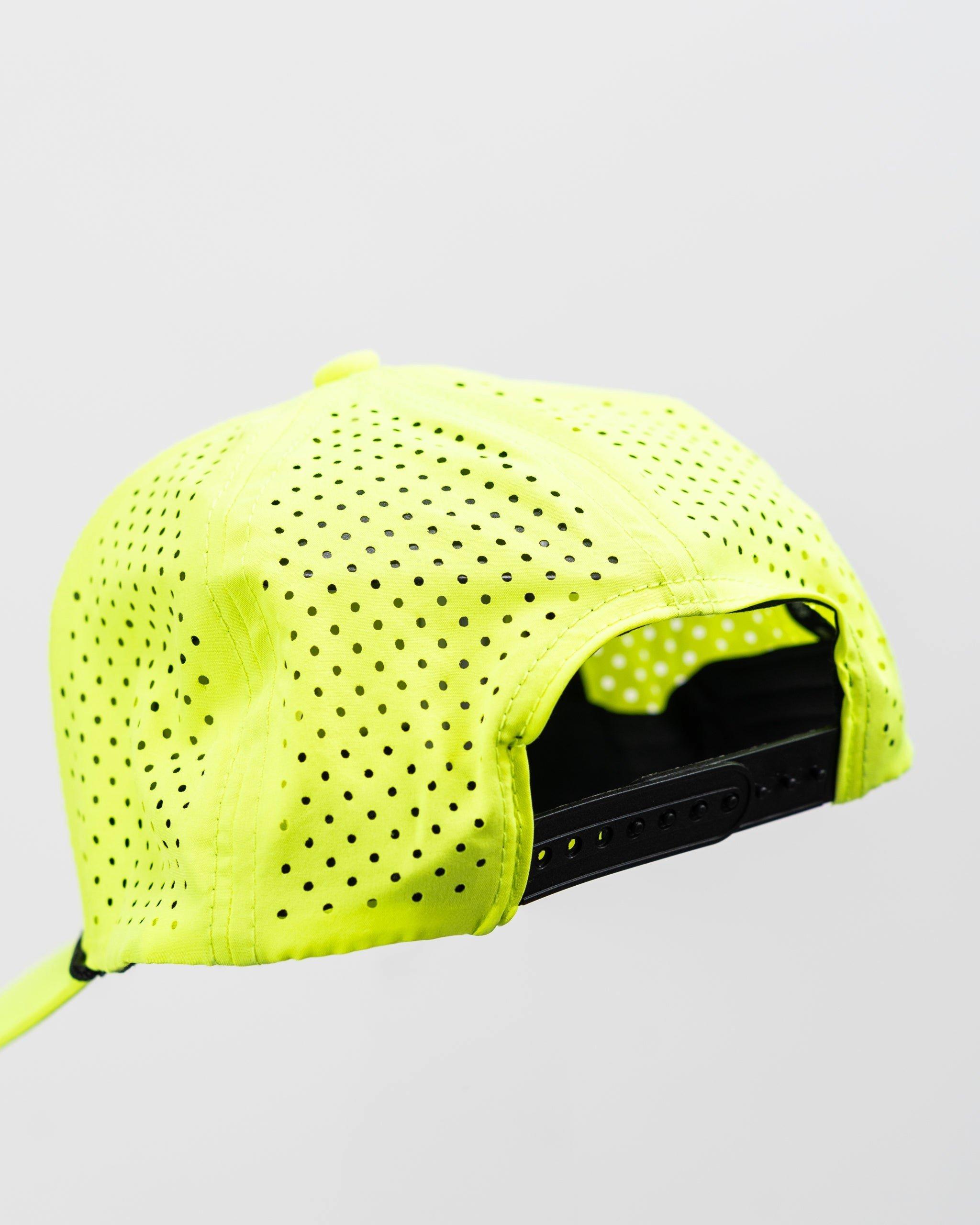 Men's Transfusion Perforated Rope Cap - Highlighter Yellow