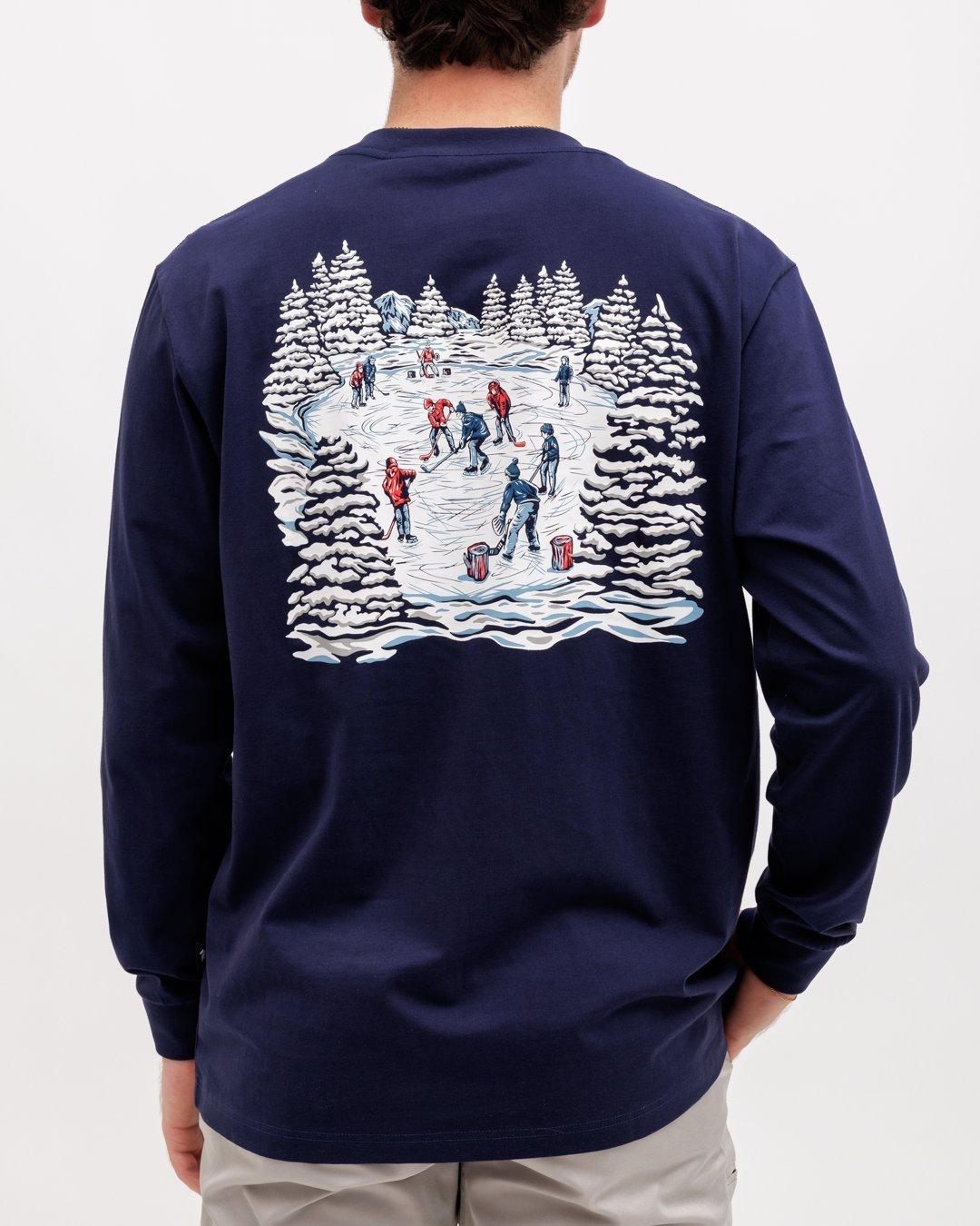 Men's Sticks the Middle Long Sleeve T-Shirt