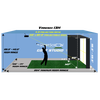 Vanish 13H Retractable Golf Enclosure - Hand Crank