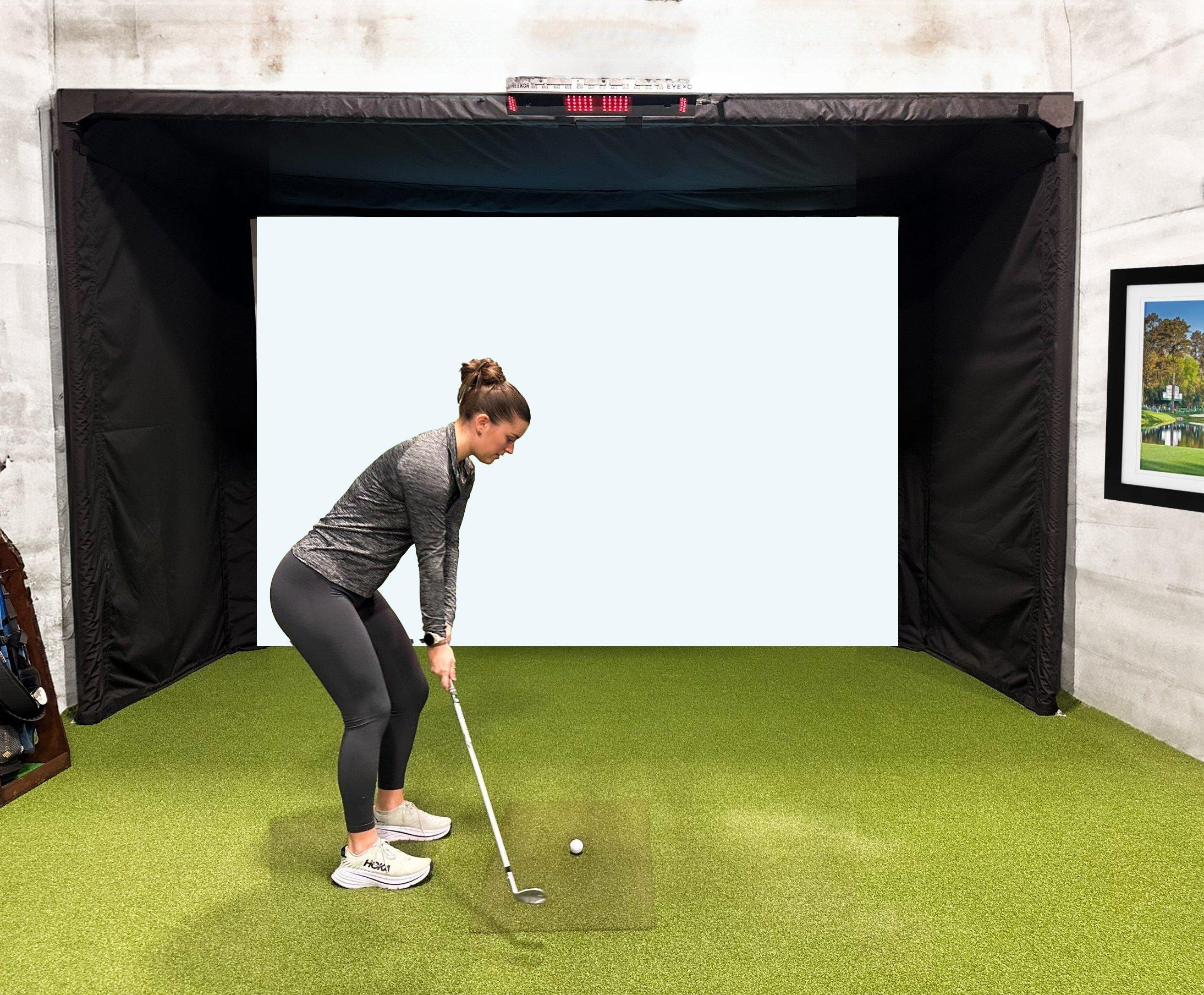 Parlour 13H Golf Enclosure - 3 Ply Impact Screen