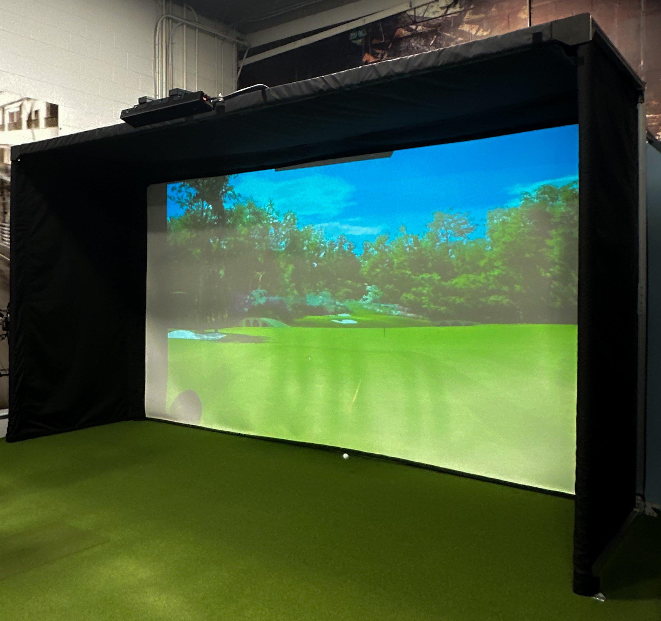 Parlour 16H Golf Enclosure - 3 Ply Impact Screen
