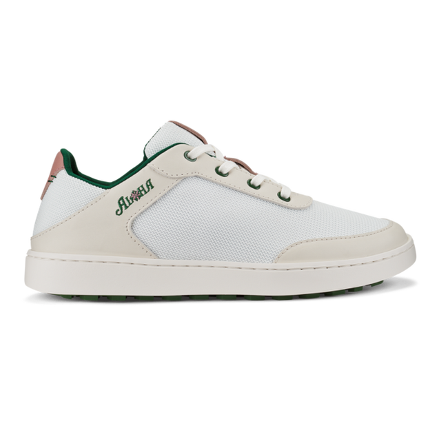 Women's LE Kiahuna Spikeless Golf Shoe - White/Multi OLUKAI