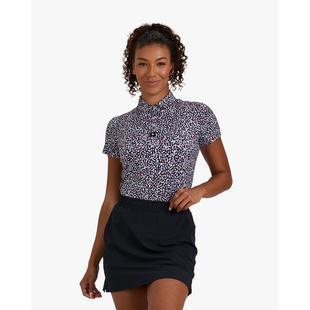 Women's Drippity Drip Short Sleeve Polo BAD BIRDIE