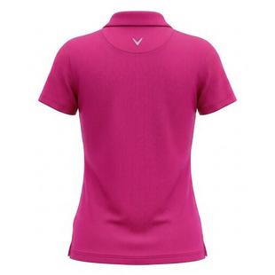 Polo &agrave; manches courtes en tissu c&ocirc;tel&eacute; pour femmes CALLAWAY