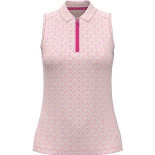 Women's Mesh Inserts Sleeveless Polo CALLAWAY