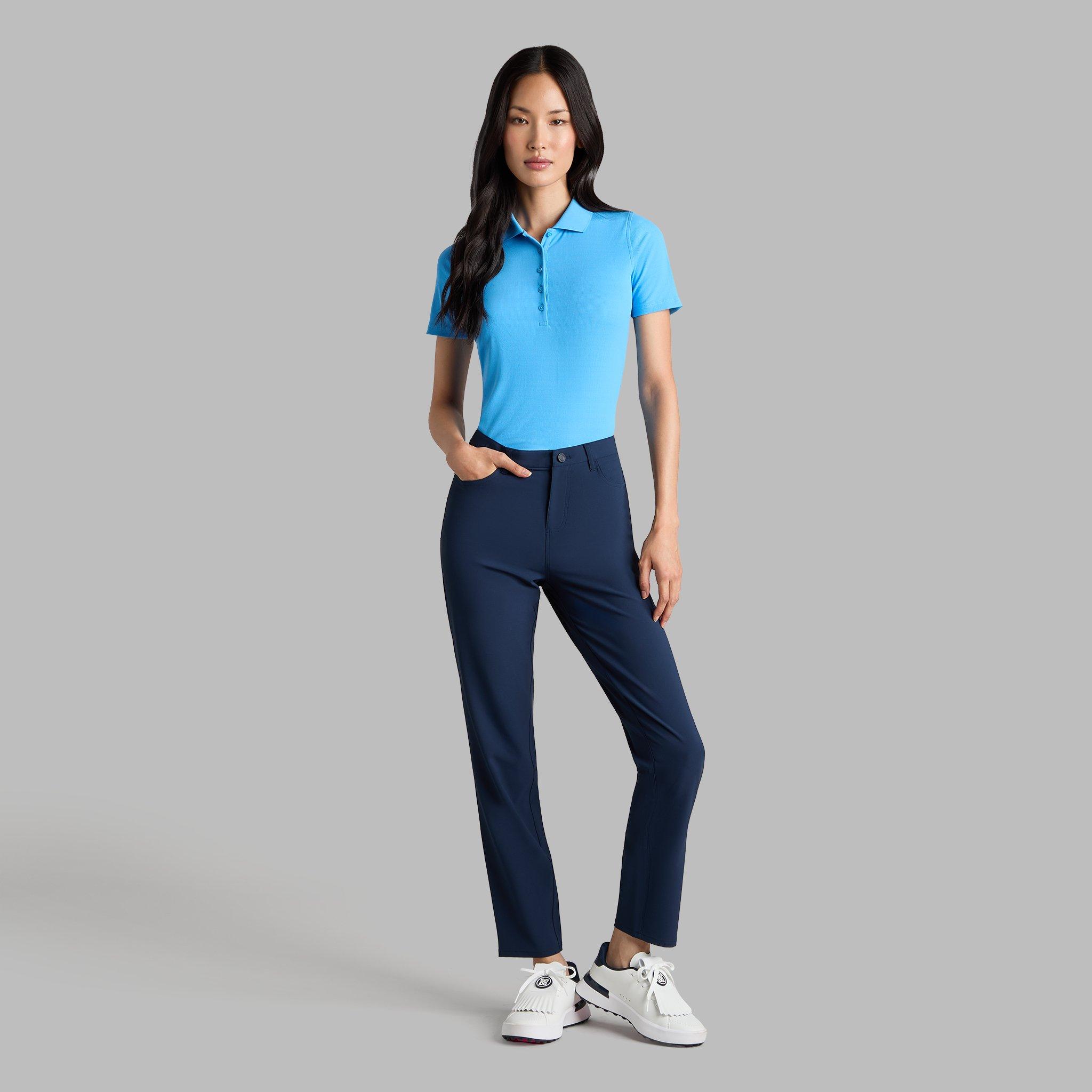Women's Tech Nylon Rib Short Sleeve Polo