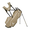 KHAKI | Fade Away Stand Bag