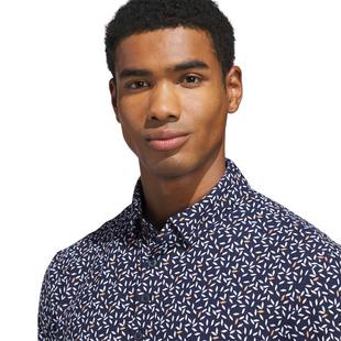 Men's Ultimate365+ Soft Print Short Sleeve Polo ADIDAS